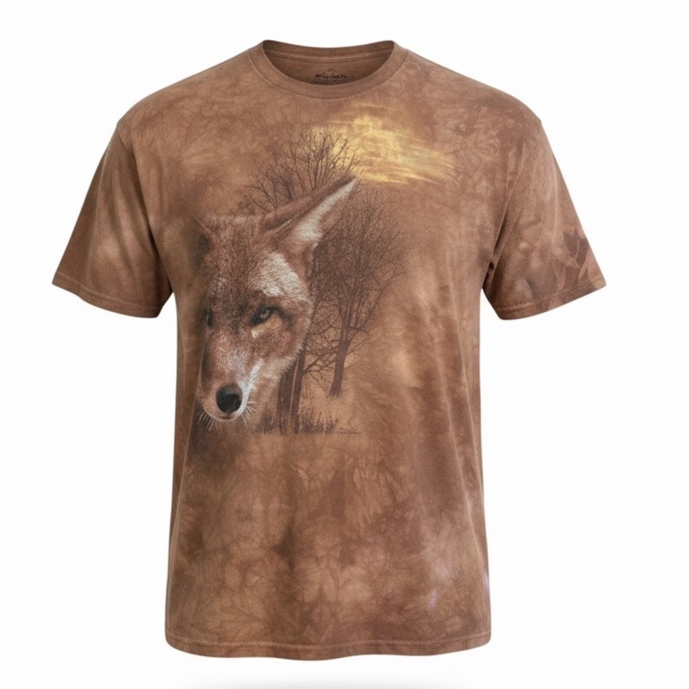 The Mountain Wolf Face Tshirt Vintage 1990’s Size 3XL